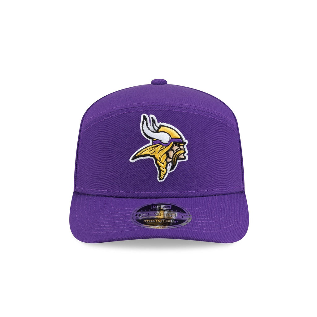 Minnesota Vikings Poly Split Panel 9SEVENTY Stretch-Snap Hat