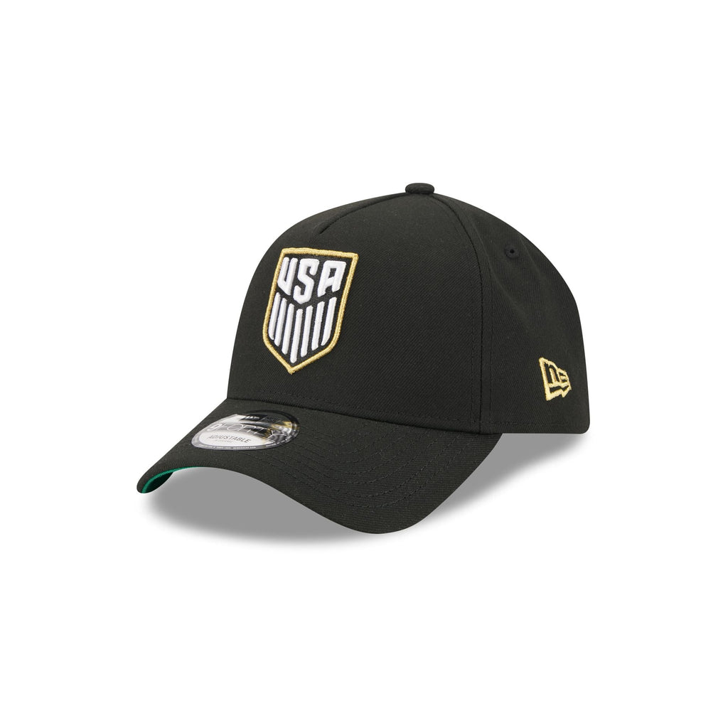 U.S. Soccer 2026 Men's National Team West Black 9FORTY A-Frame Snapback