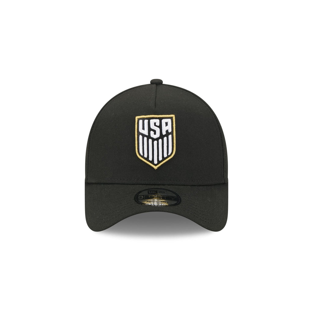 U.S. Soccer 2026 Men's National Team West Black 9FORTY A-Frame Snapback