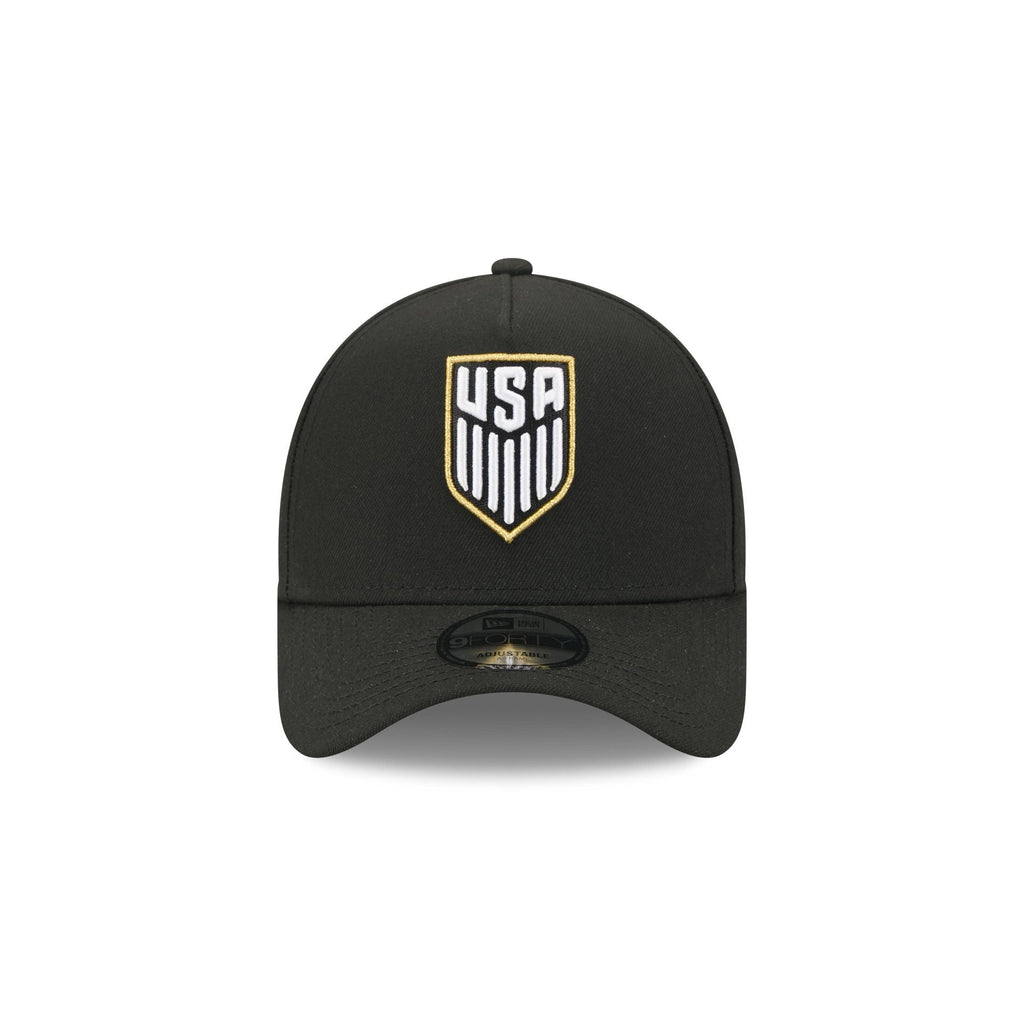 U.S. Soccer 2026 Men's National Team Central Black 9FORTY A-Frame Snapback