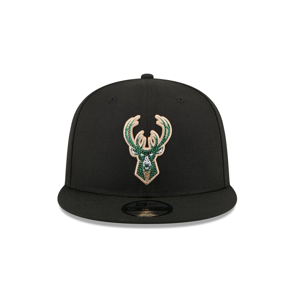 Milwaukee Bucks 2026 Draft Black 9FIFTY Snapback Hat
