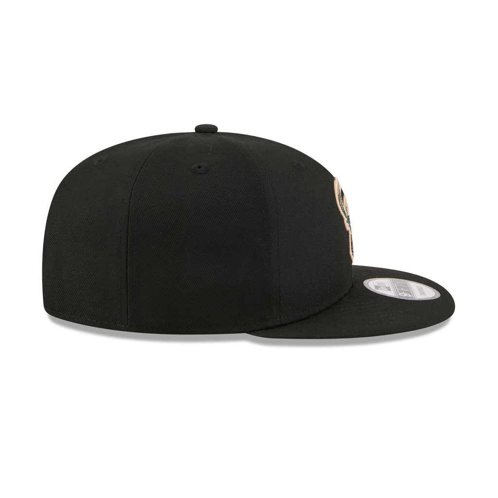 Milwaukee Bucks 2026 Draft Black 9FIFTY Snapback Hat
