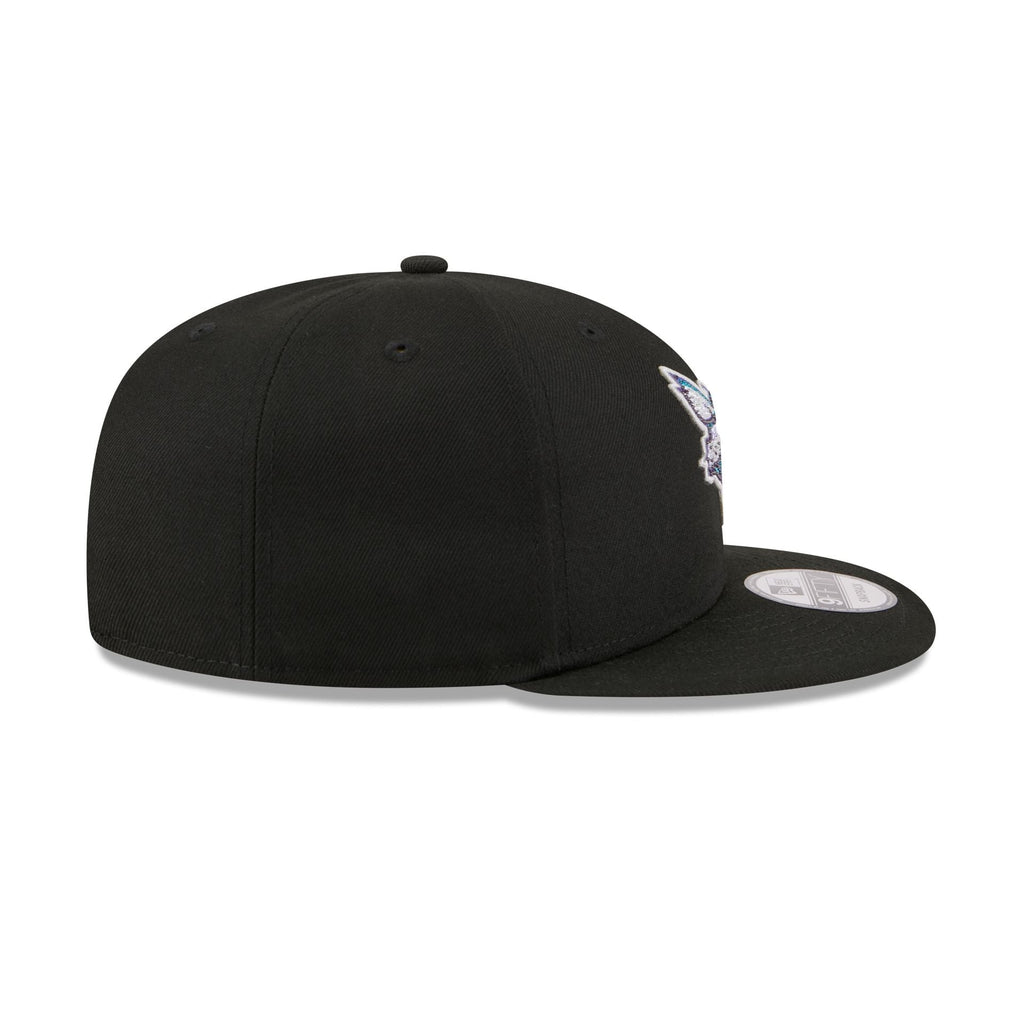Charlotte Hornets 2026 Draft Black 9FIFTY Snapback Hat
