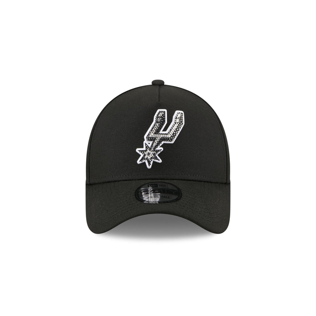 San Antonio Spurs 2026 Draft Black 9FORTY A-Frame Snapback Hat