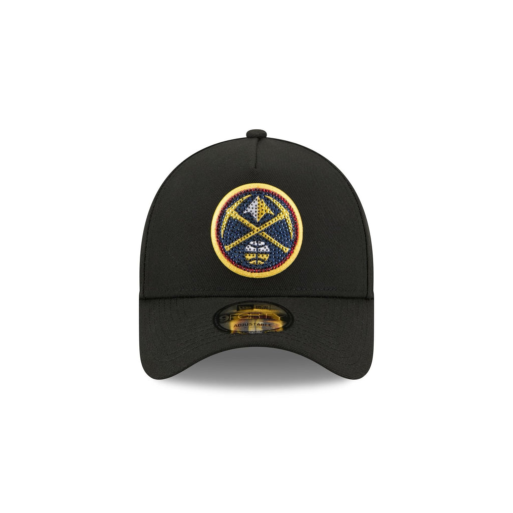 Denver Nuggets 2026 Draft Black 9FORTY A-Frame Snapback Hat