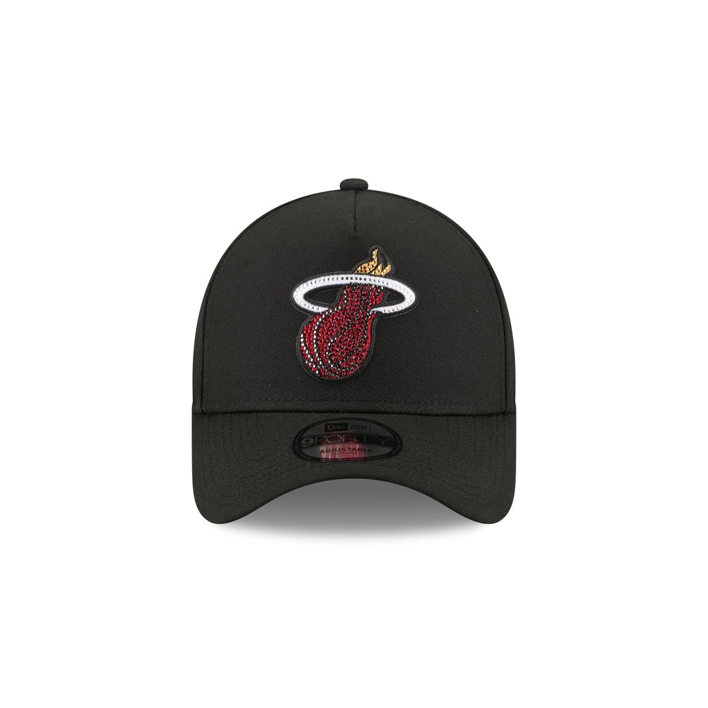 Miami Heat 2026 Draft Black 9FORTY A-Frame Snapback Hat