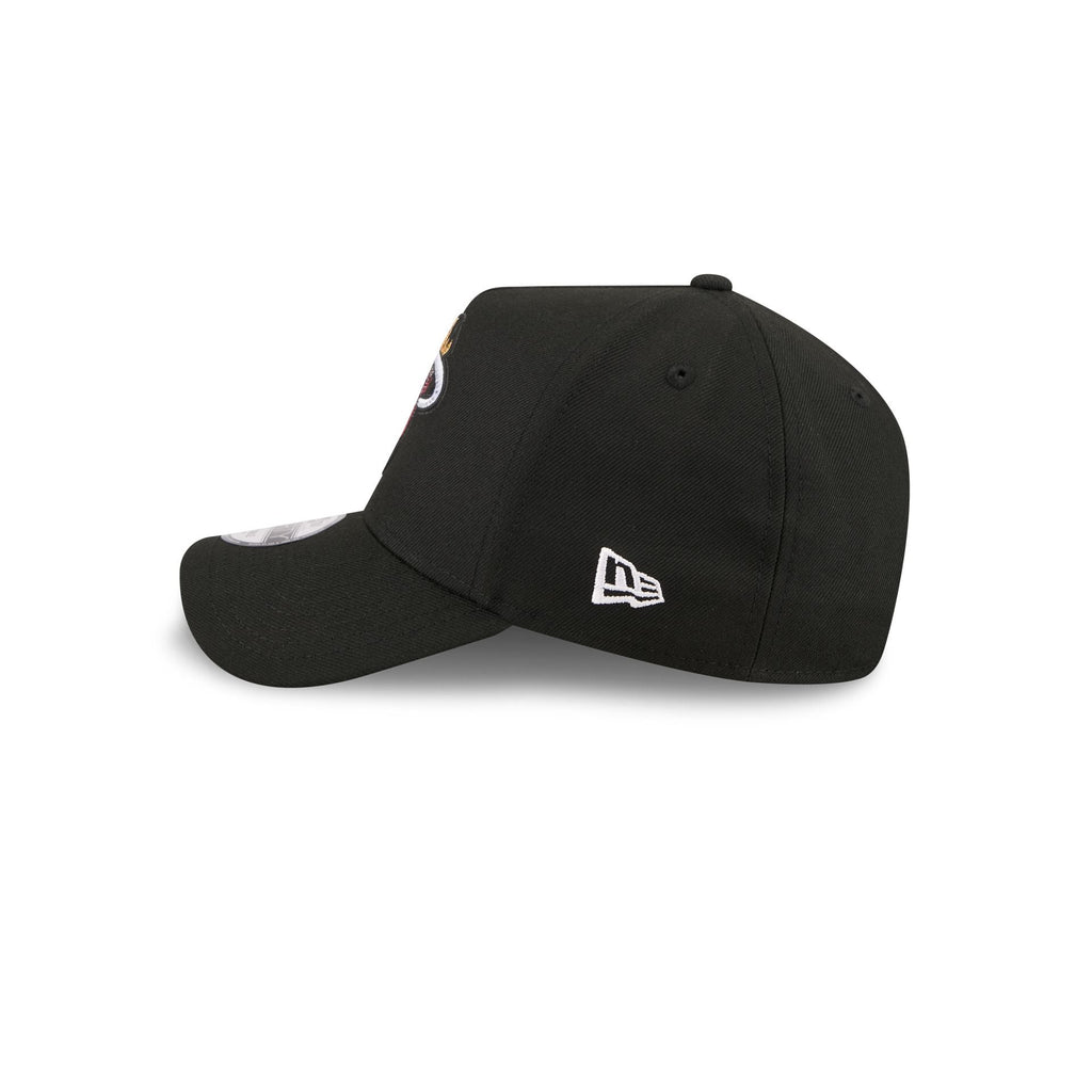 Miami Heat 2026 Draft Black 9FORTY A-Frame Snapback Hat