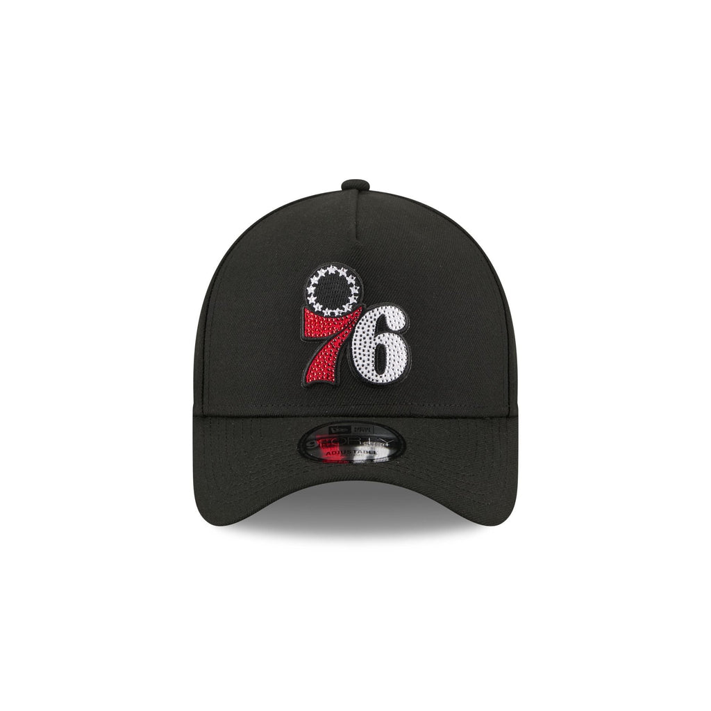 Philadelphia 76ers 2026 Draft Black 9FORTY A-Frame Snapback Hat