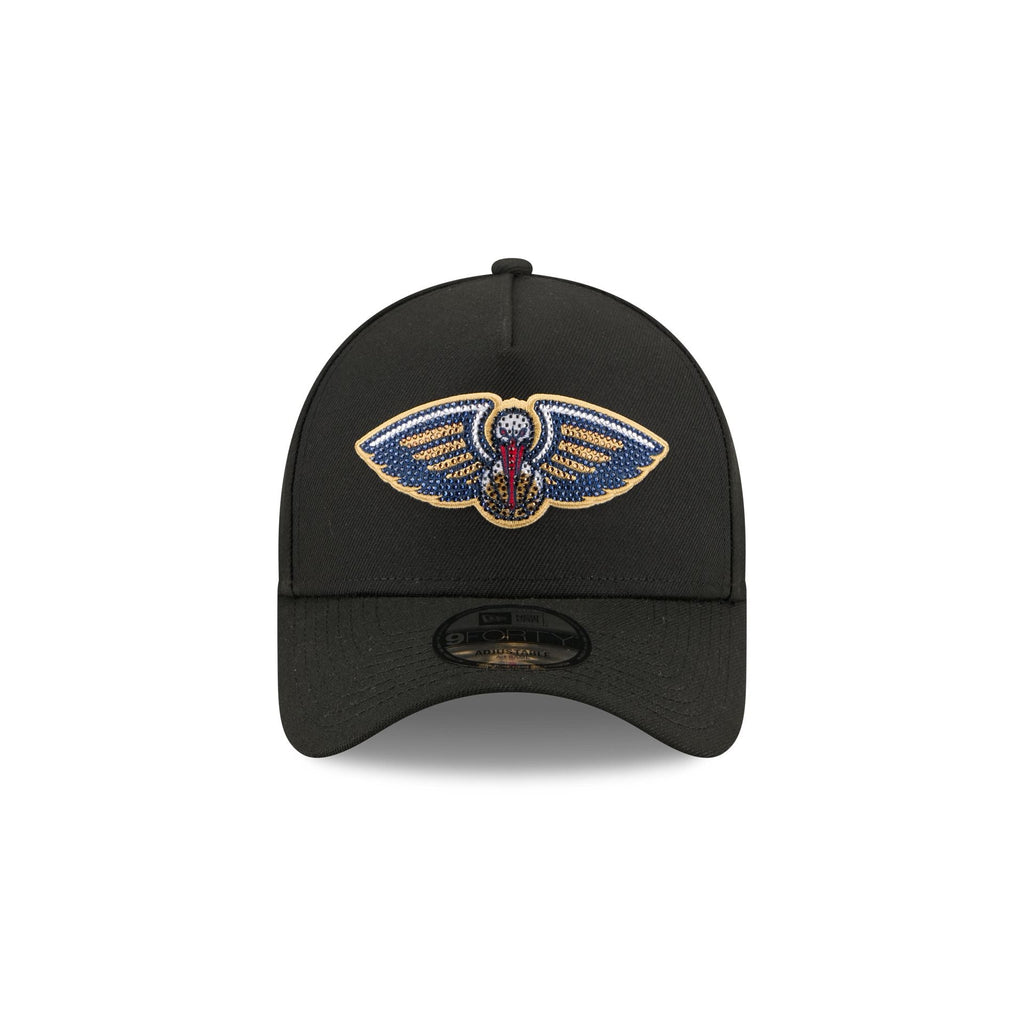 New Orleans Pelicans 2026 Draft Black 9FORTY A-Frame Snapback Hat