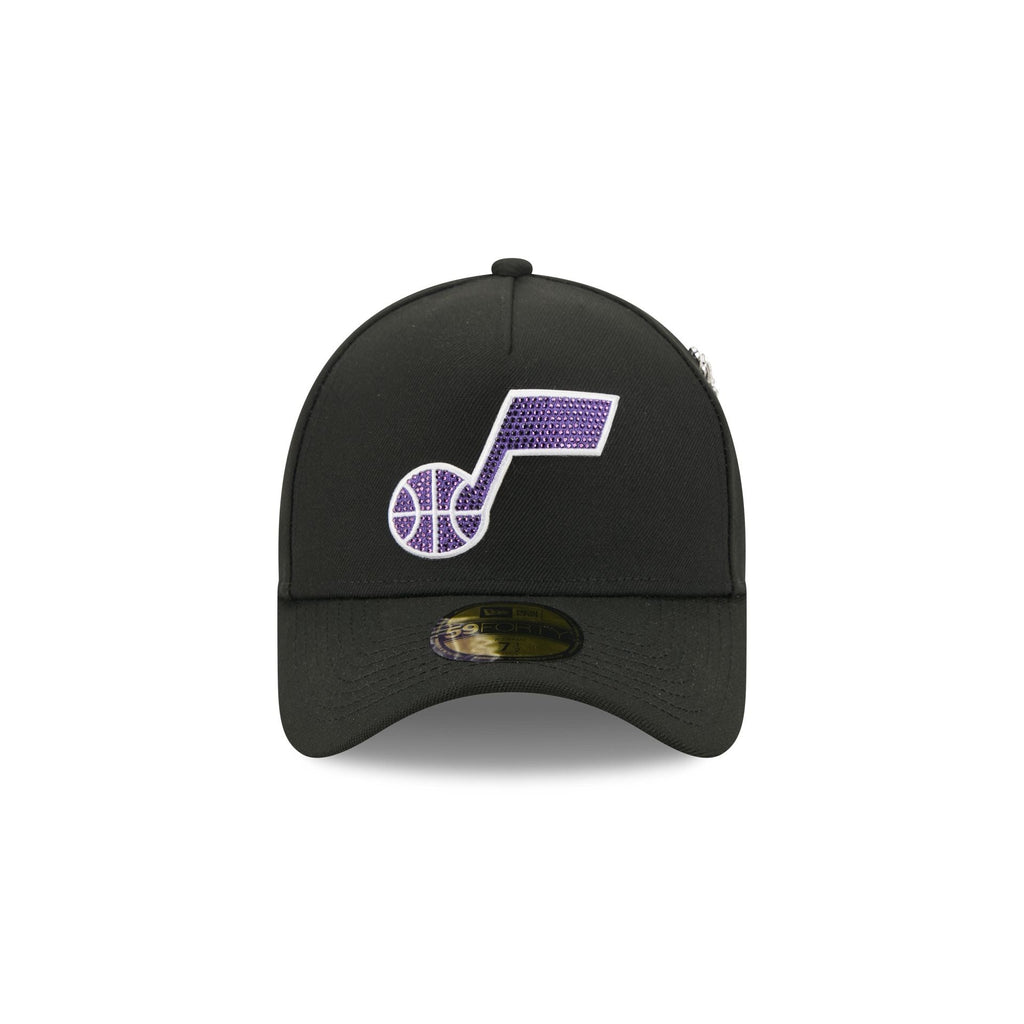 Utah Jazz 2026 Draft Black 59FORTY A-Frame Fitted Hat