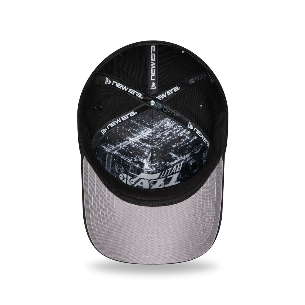 Utah Jazz 2026 Draft Black 59FORTY A-Frame Fitted Hat