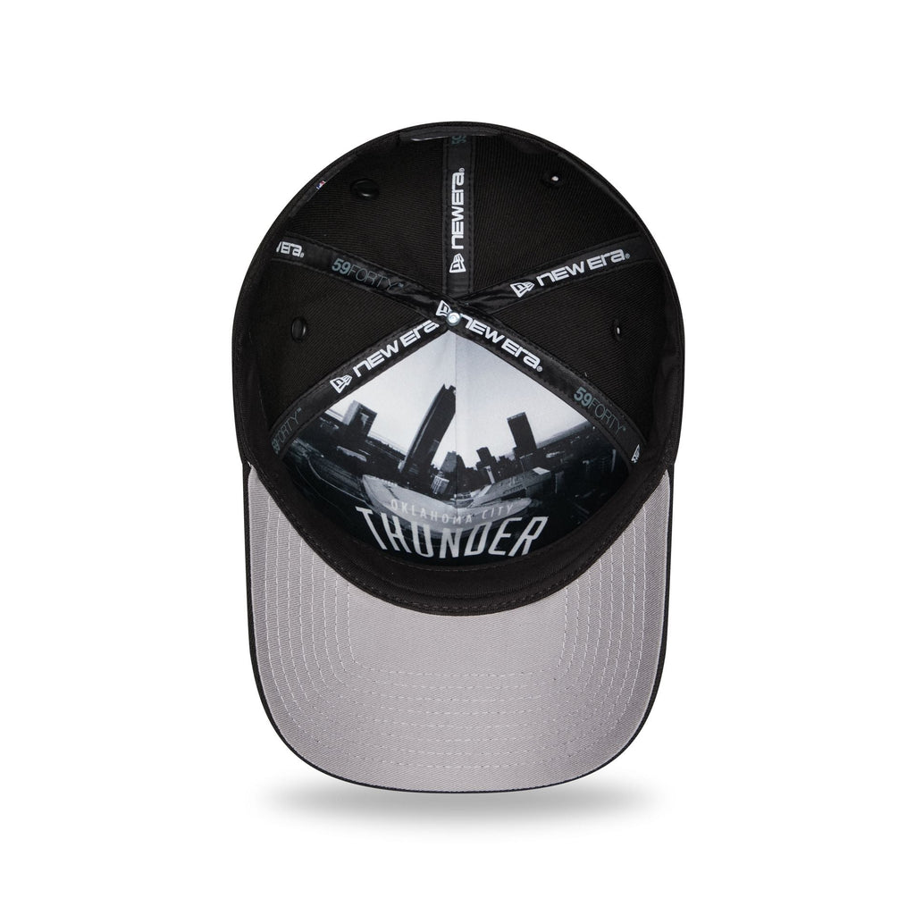 Oklahoma City Thunder 2026 Draft Black 59FORTY A-Frame Fitted Hat