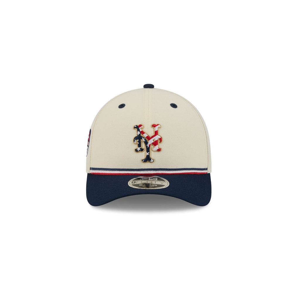 New York Mets Independence Day 2026 Kids 9FORTY M-Crown Snapback Hat