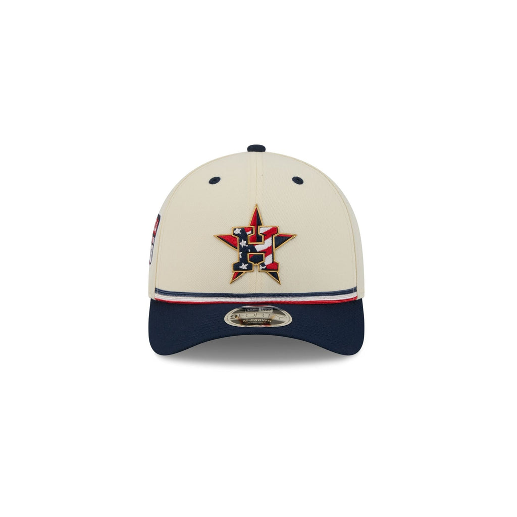 Houston Astros Independence Day 2026 Kids 9FORTY M-Crown Snapback Hat