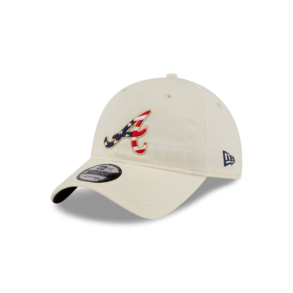 Atlanta Braves Independence Day 2026 9TWENTY Adjustable Hat