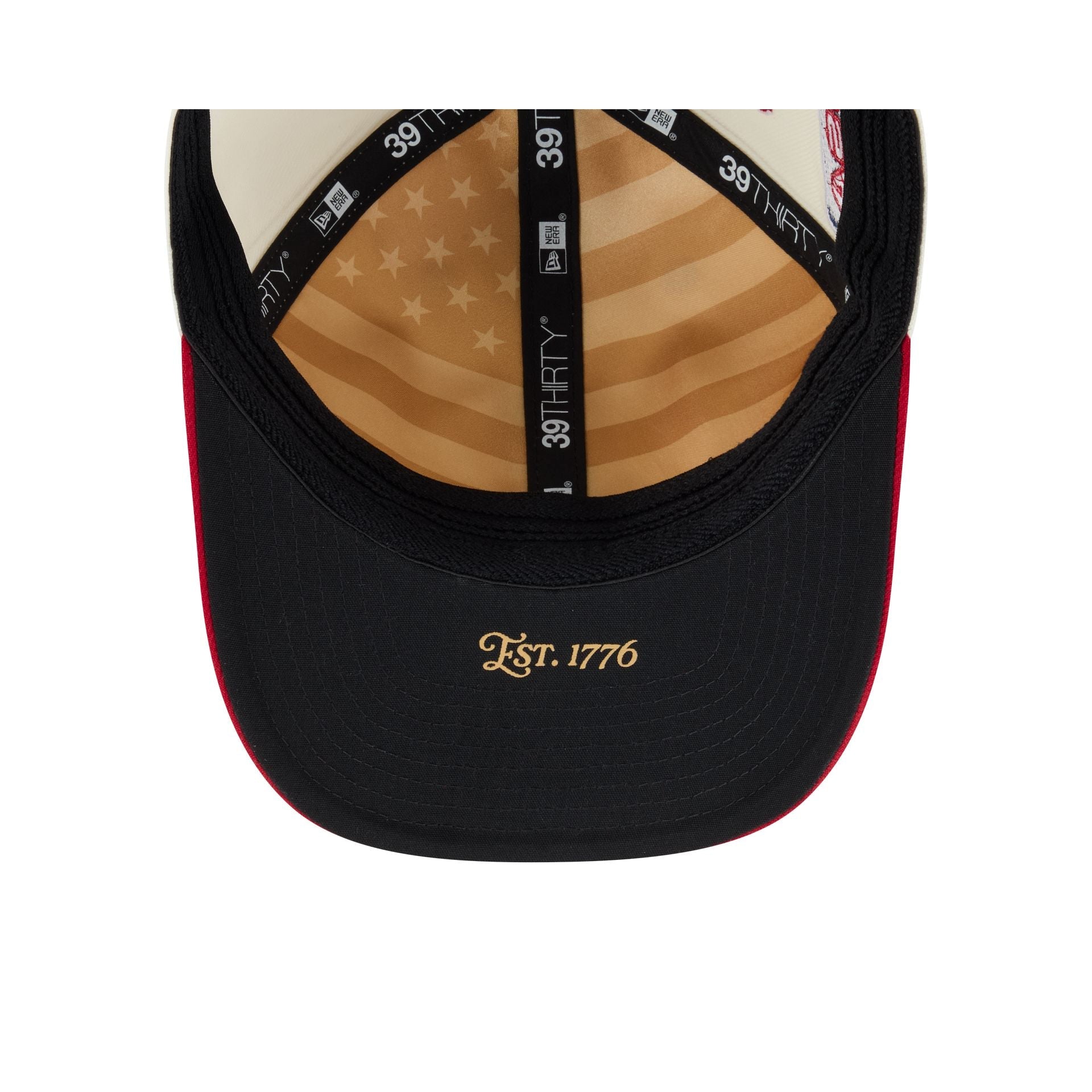 San Francisco Giants Independence Day 2026 39THIRTY M-Crown Stretch Fit Hat