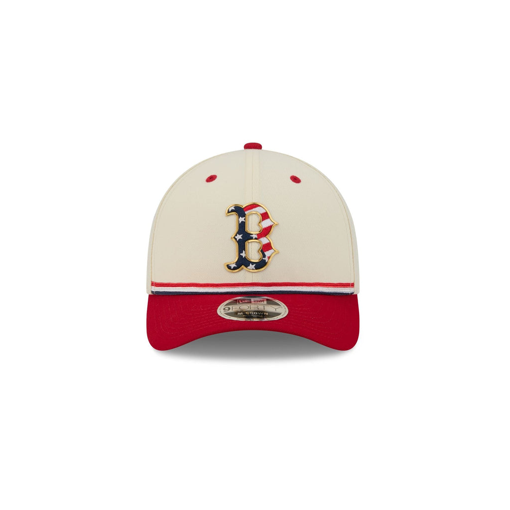 Boston Red Sox Independence Day 2026 Kids 9FORTY M-Crown Snapback Hat
