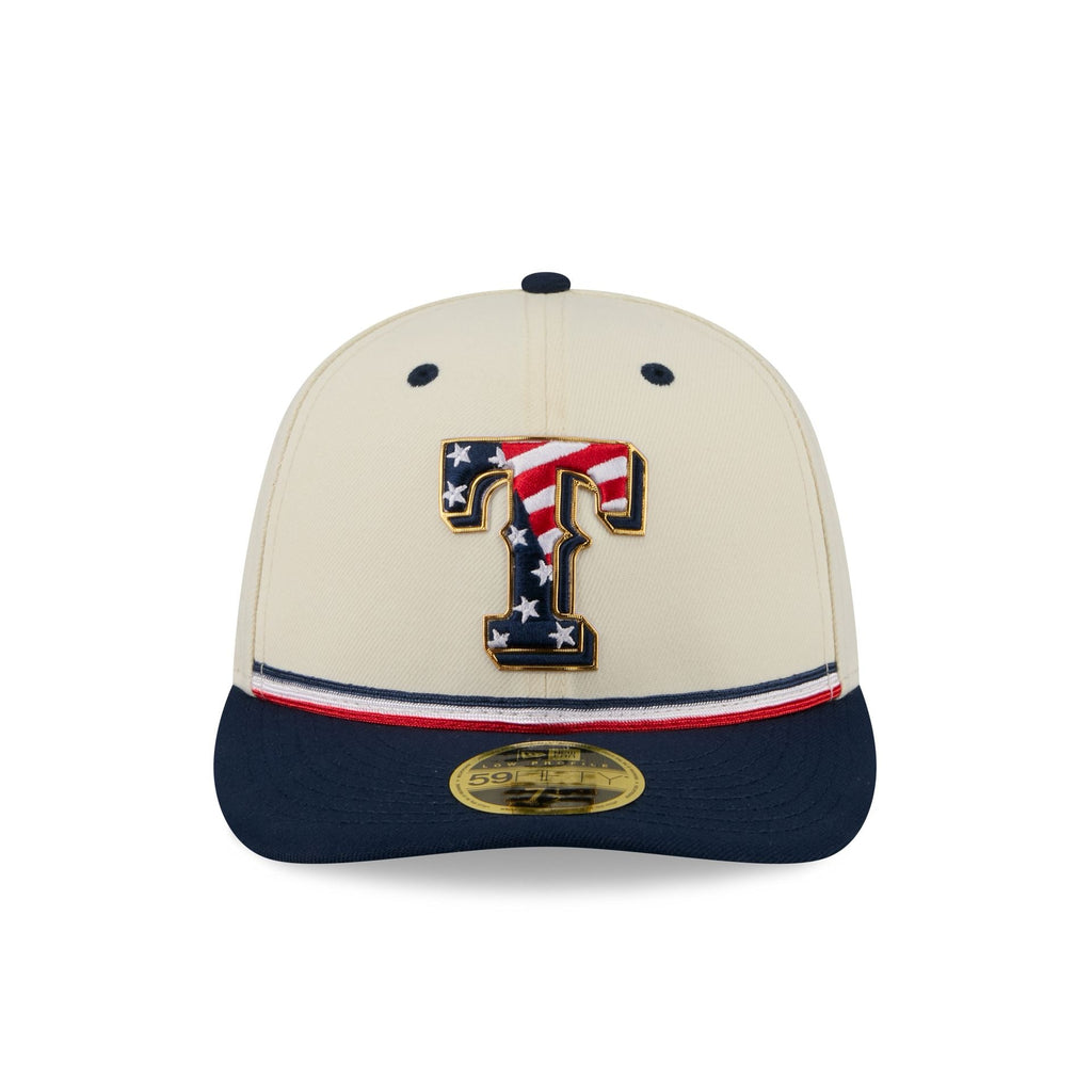 Texas Rangers Independence Day 2026 Low Profile 59FIFTY Fitted Hat