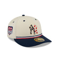 New York Yankees Independence Day 2026 Low Profile 59FIFTY Fitted Hat