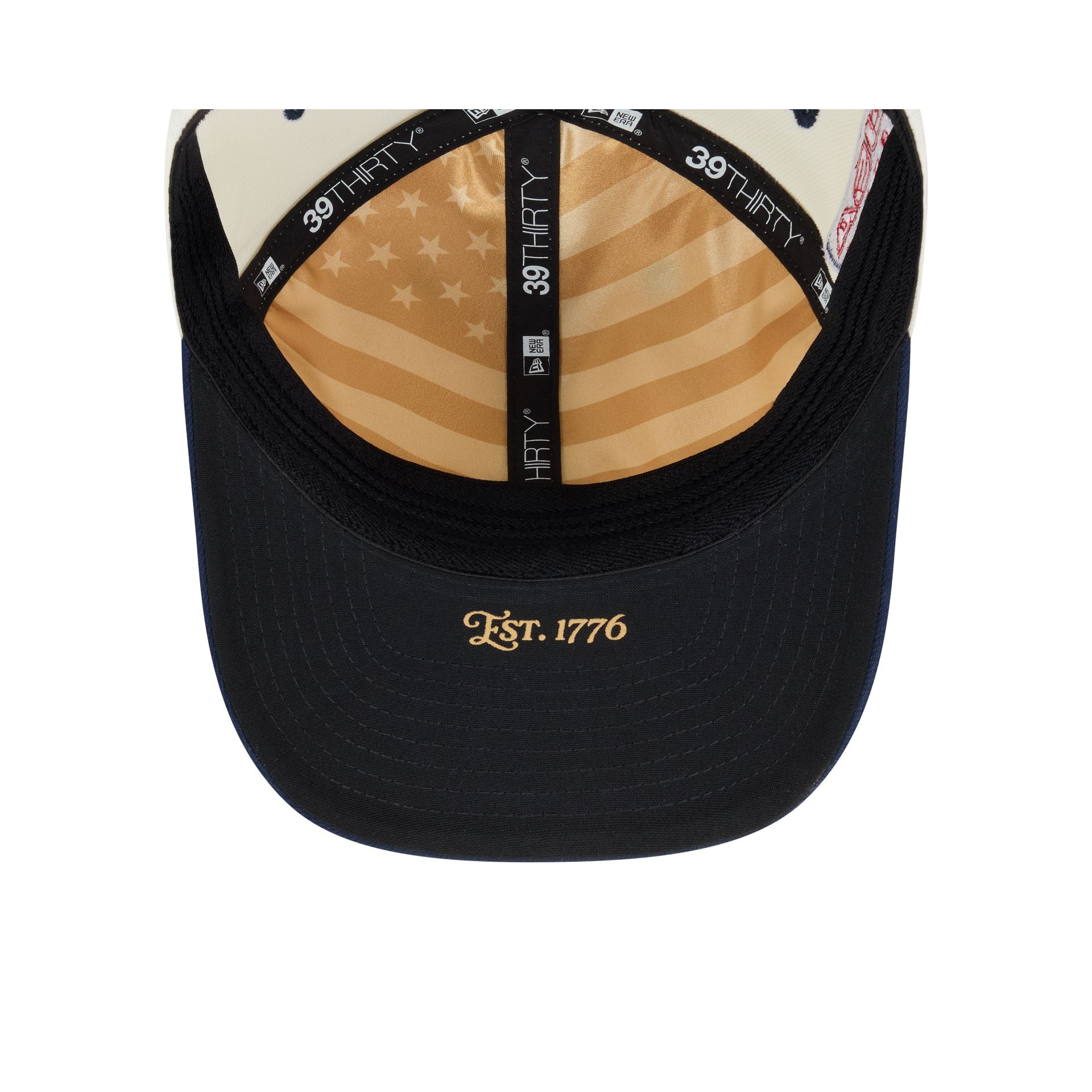 Milwaukee Brewers Independence Day 2026 39THIRTY M-Crown Stretch Fit Hat