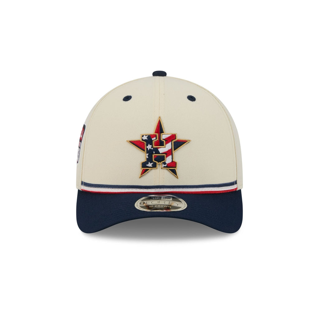 Houston Astros Independence Day 2026 9FORTY M-Crown Snapback Hat