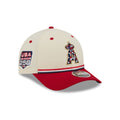 Los Angeles Angels Independence Day 2026 9FORTY M-Crown Snapback Hat
