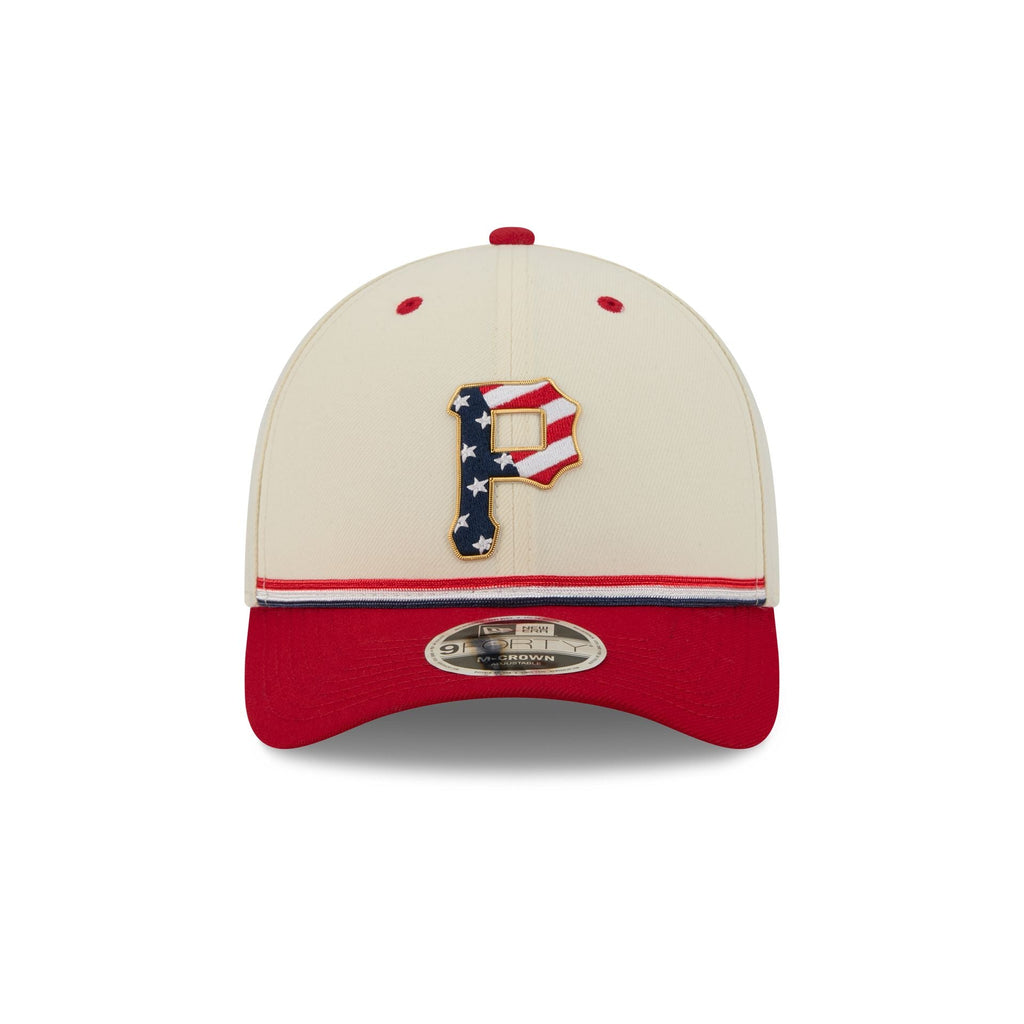 Pittsburgh Pirates Independence Day 2026 9FORTY M-Crown Snapback Hat