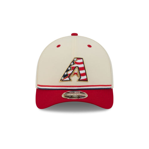 Arizona Diamondbacks Independence Day 2026 9FORTY M-Crown Snapback Hat