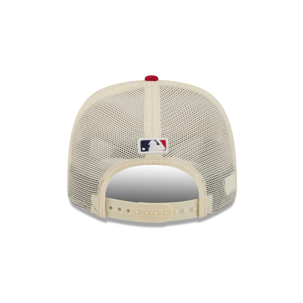 Los Angeles Angels Independence Day 2026 9SEVENTY Trucker Hat