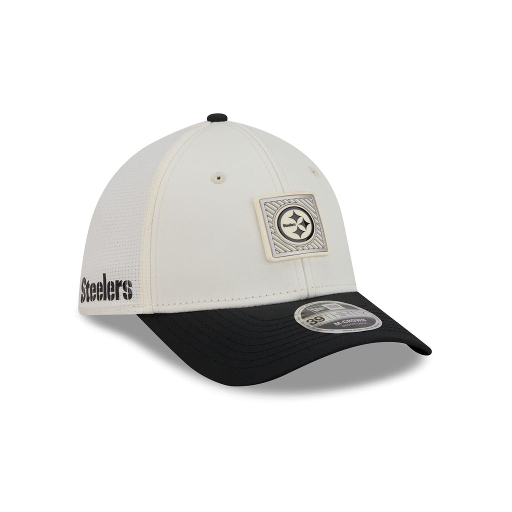 Pittsburgh Steelers 2026 Training 39THIRTY M-Crown Stretch-Fit Hat