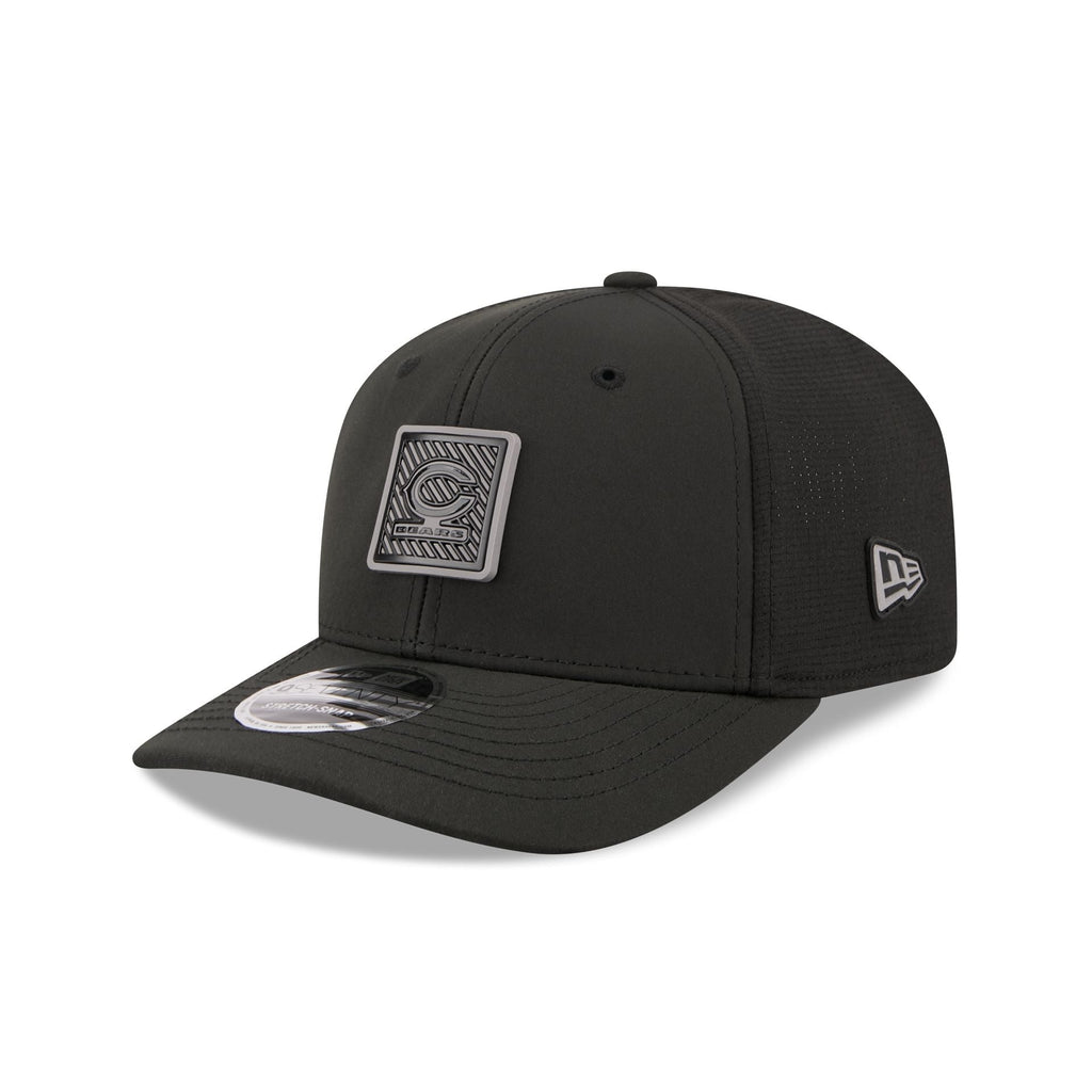 Chicago Bears 2026 Training Black 9SEVENTY Stretch-Snap Hat