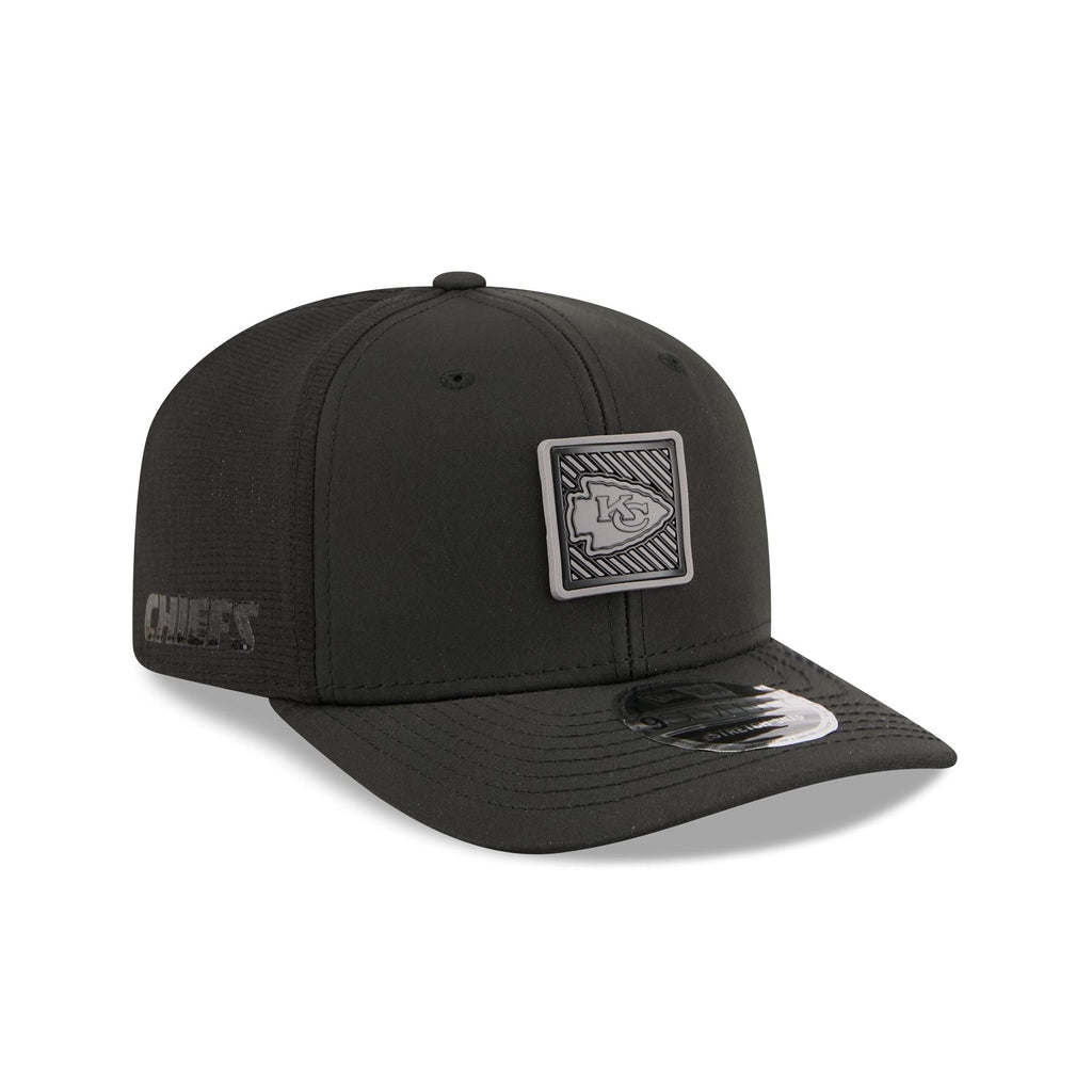 Kansas City Chiefs 2026 Training Black 9SEVENTY Stretch-Snap Hat