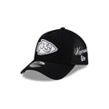 Kansas City Chiefs Side Script Black 9FORTY A-Frame Trucker Hat