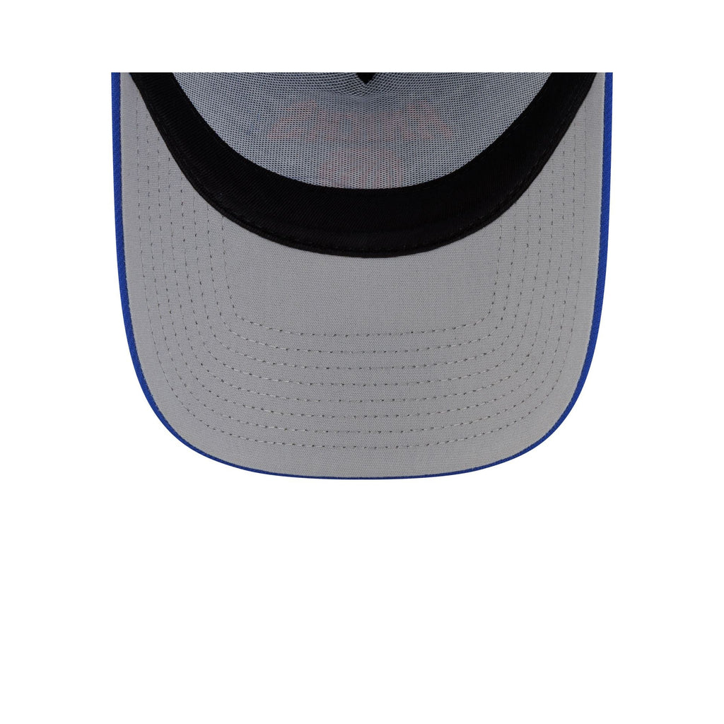 New York Knicks Side Script 9FORTY A-Frame Trucker Hat
