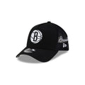 Brooklyn Nets Side Script 9FORTY A-Frame Trucker Hat