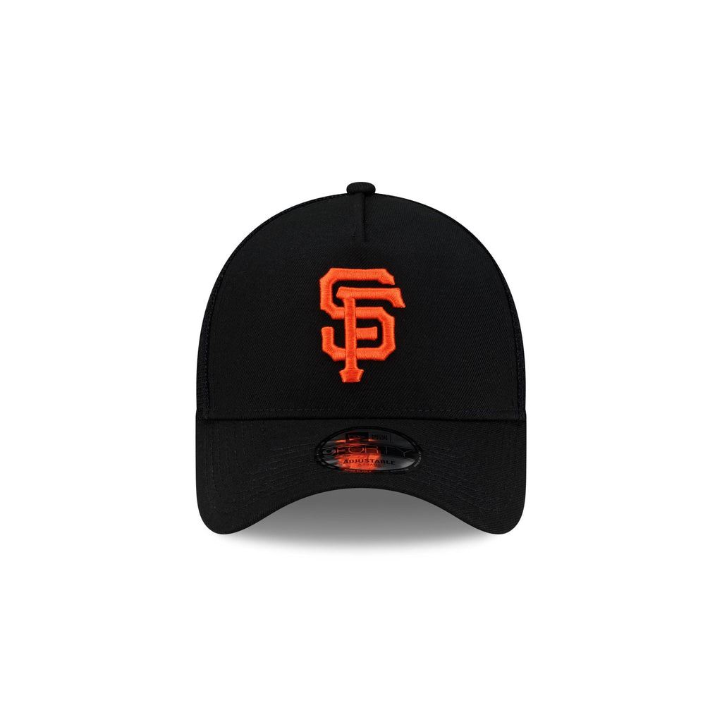 San Francisco Giants Side Script 9FORTY A-Frame Trucker Hat
