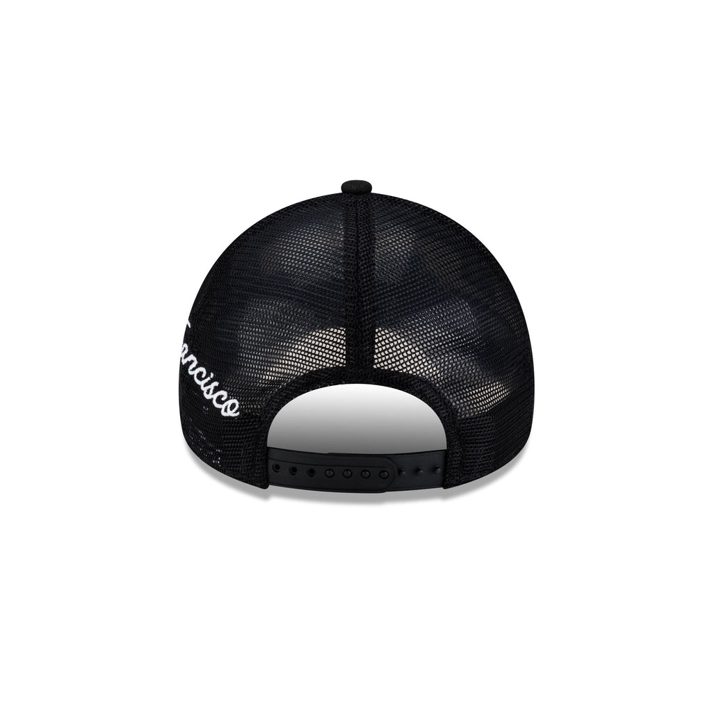 San Francisco Giants Side Script 9FORTY A-Frame Trucker Hat