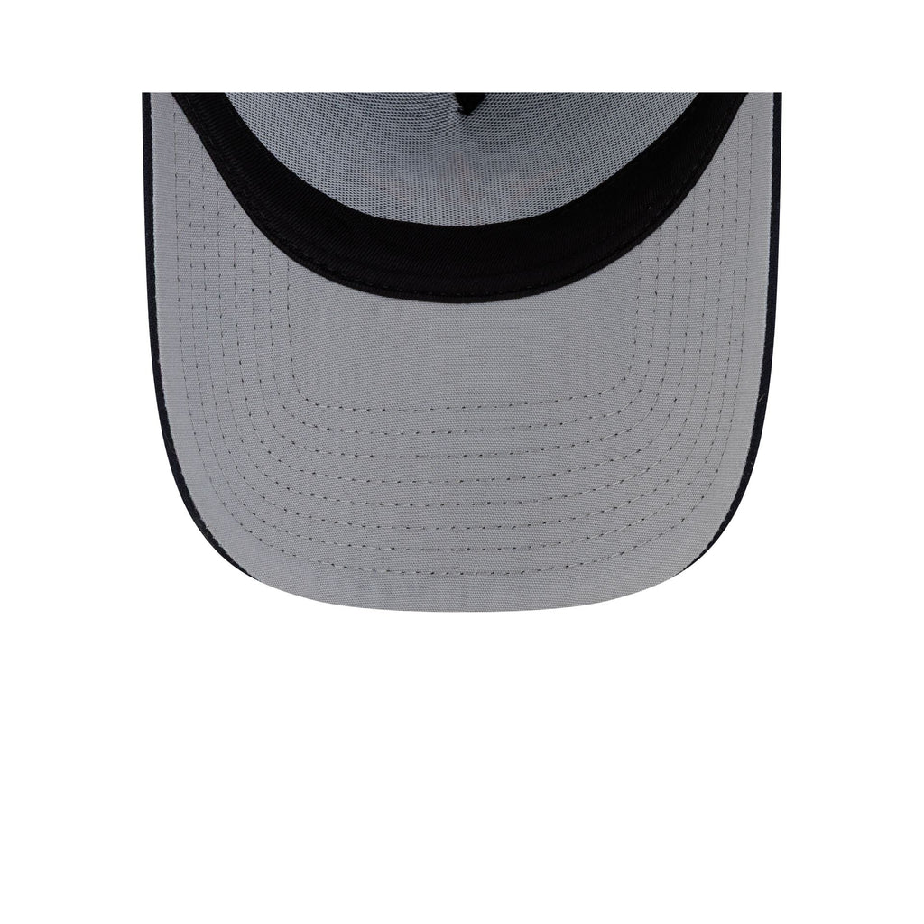 Houston Astros Side Script 9FORTY A-Frame Trucker Hat