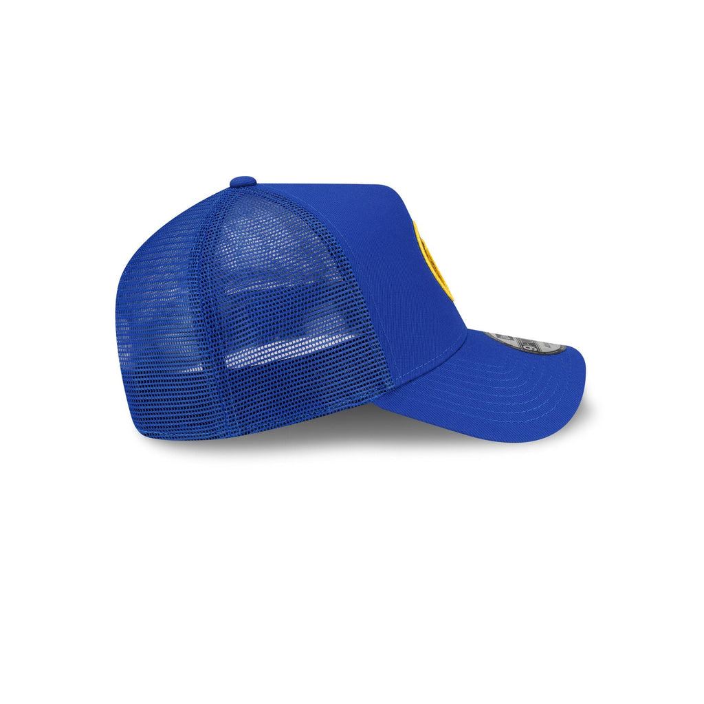 Golden State Warriors Side Script 9FORTY A-Frame Trucker Hat