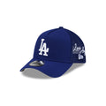 Los Angeles Dodgers Side Script 9FORTY A-Frame Trucker Hat