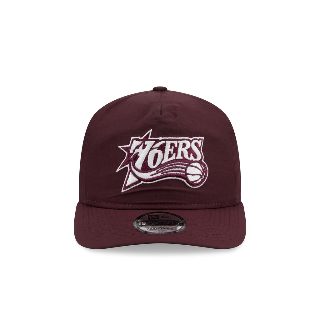 Philadelphia 76ers Burgundy Nylon 19TWENTY Adjustable Hat