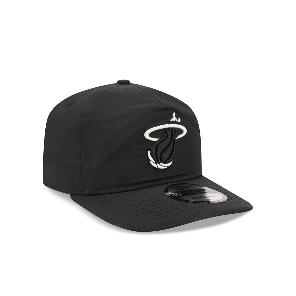 Miami Heat Black Nylon 19TWENTY Adjustable Hat