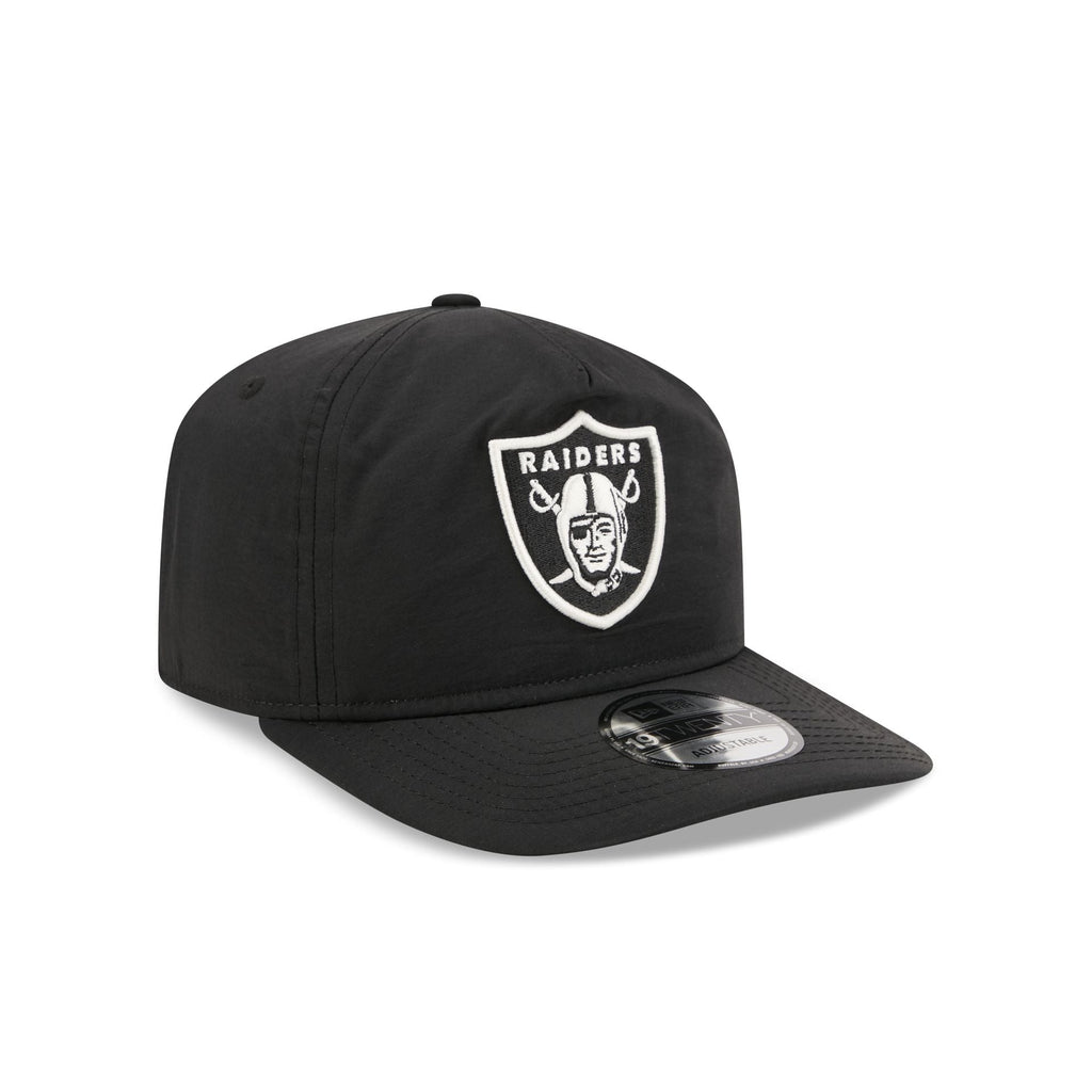 Las Vegas Raiders Black Nylon 19TWENTY Adjustable Hat