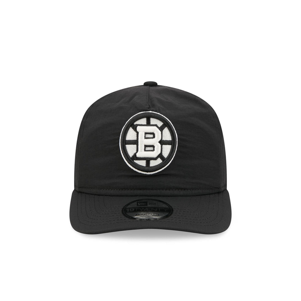 Boston Bruins Black Nylon 19TWENTY Adjustable Hat