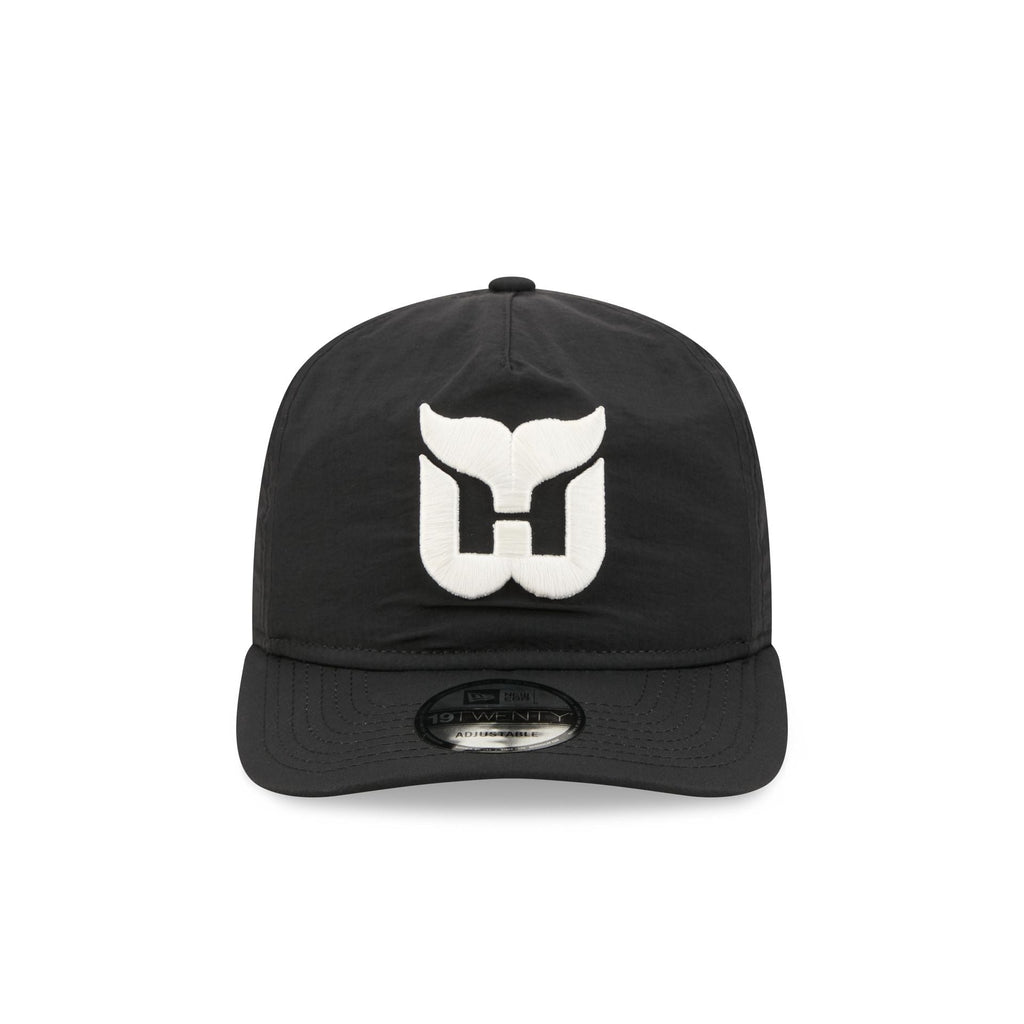 Hartford Whalers Black Nylon 19TWENTY Adjustable Hat