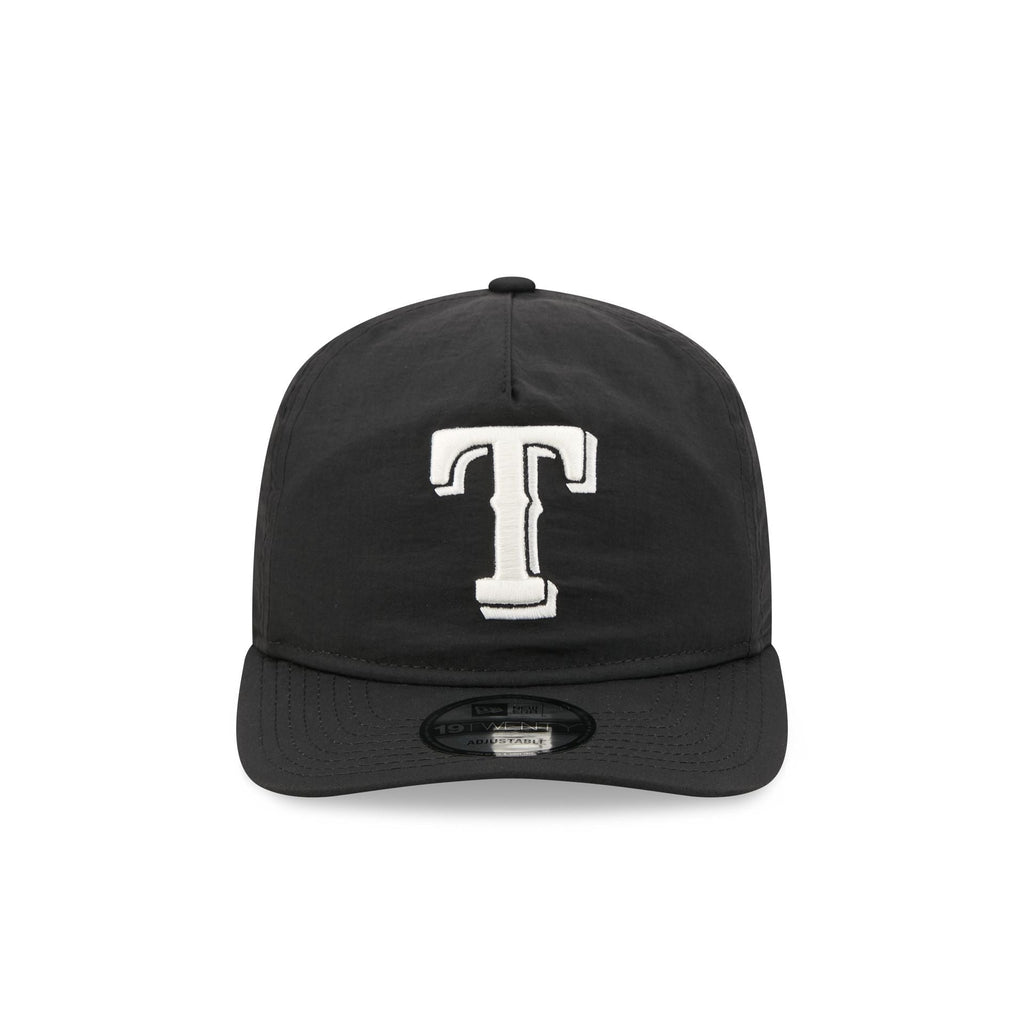 Texas Rangers Black Nylon 19TWENTY Adjustable Hat