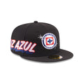 Cruz Azul Wordmark Side 59FIFTY Fitted Hat