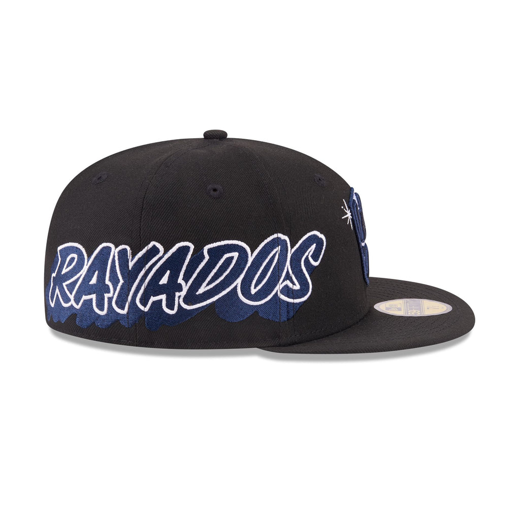 Rayados Wordmark Side 59FIFTY Fitted Hat