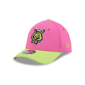 Binghamton Rumble Ponies Theme Night Pink 39THIRTY M-Crown Stretch Fit Hat