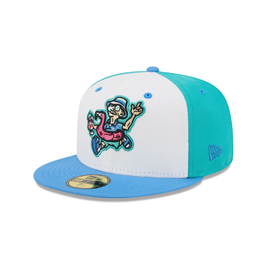 West Michigan Whitecaps Theme Night Teal 59FIFTY Fitted Hat